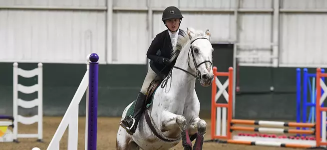 Equestrian Takes Second At Home Show Image