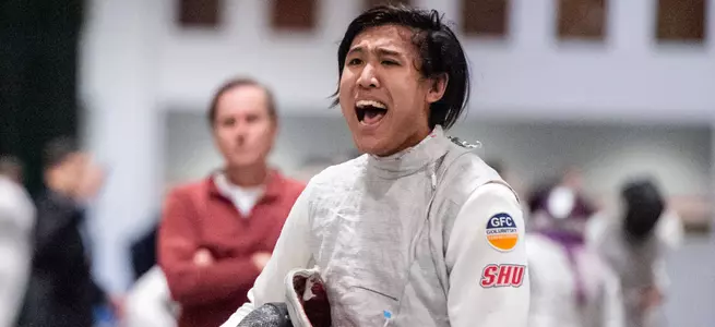 Foil Group Dominates for Men's Fencing at NFC Meet #1 Image