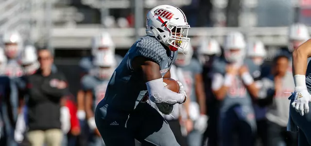 Football Earns Second Straight NEC Road Win, Defeating Bryant, 24-17 Image