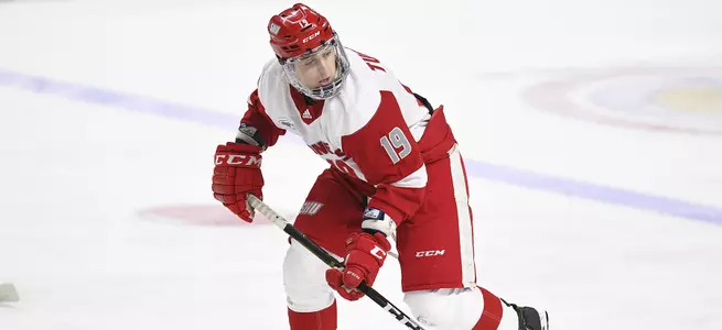 Tugnutt Tallies Two Goals in 4-1 Victory Over Holy Cross Image