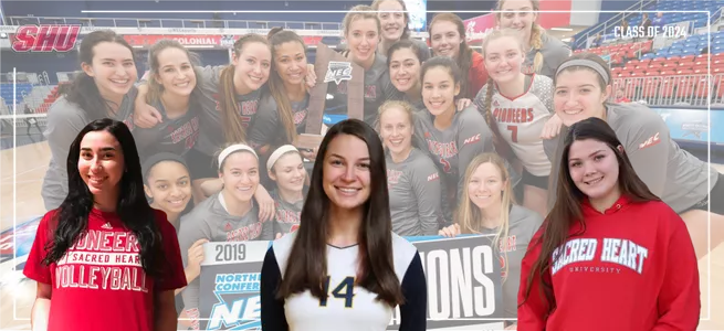 NEC Champion Women's Volleyball Inks Three To NLI Image