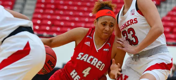 Women's Basketball Downed by Nebraska, 72-49, in South Point Shootout Image