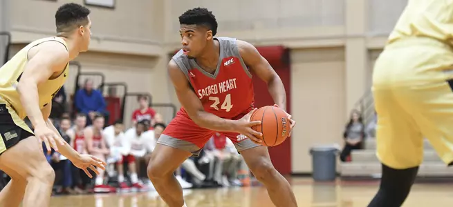 Anosike Leads Men's Basketball to 89-68 Victory Over Holy Cross Image