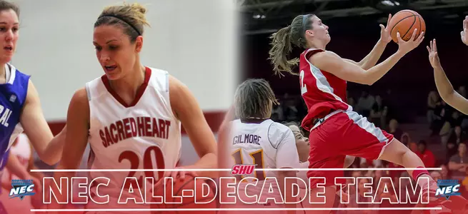 Callan Taylor '12 and Hannah Kimmel '17 Named to the Northeast Conference All-Decade Team Image