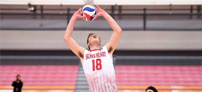 Men's Volleyball Falls to Purdue Fort Wayne, 3-1 Image