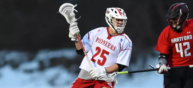 Tuttle Hits 100-Goal Milestone, Men's Lacrosse Offense Explodes in 18-11 Win over Furman Image