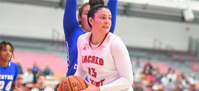 Haines' Double-Double Leads Women's Basketball Past Central Connecticut, 73-46 Image
