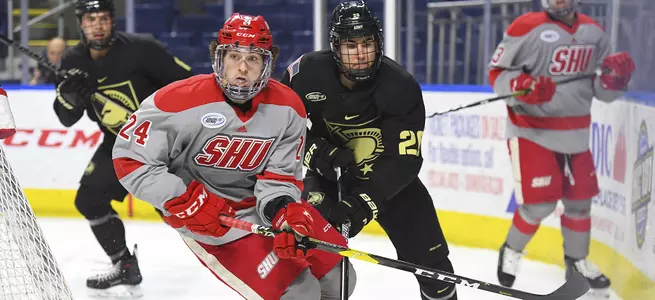 Magera Tallies Two Goals in 5-2 Victory Over AIC Image