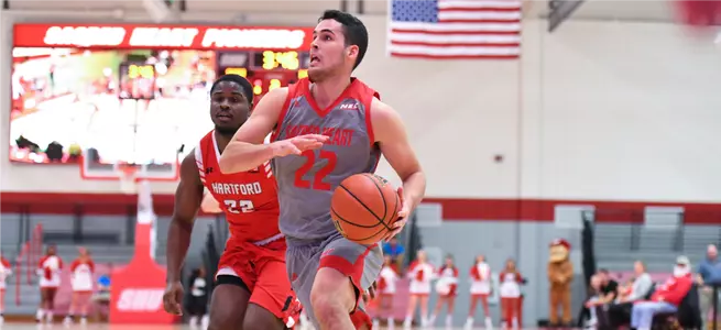 Men's Basketball Falls Short in 76-73 Loss to Mount St. Mary's Image