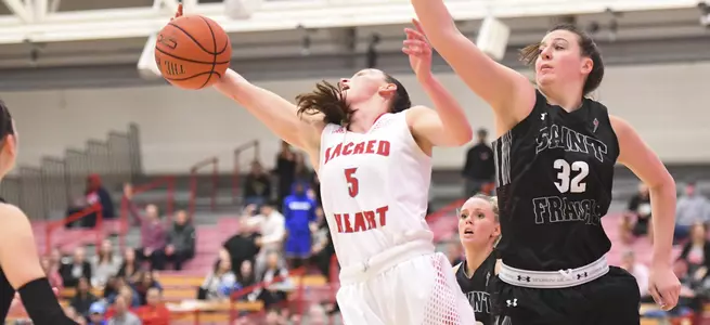 #2 Women's Basketball Downed by #4 Saint Francis U, 68-60, in NEC Semifinals Image