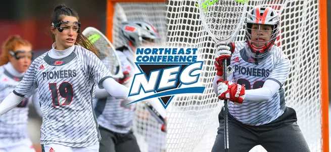 Elizabeth Small (DPOW) and Shana Hecht (ROW) Take Home NEC Women's Lacrosse Weekly Honors Image