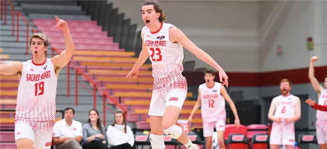 Men's Volleyball Sweeps Kean at Home Image