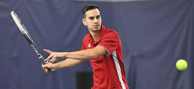 Men's Tennis Falls to Boston College 7-0 Image