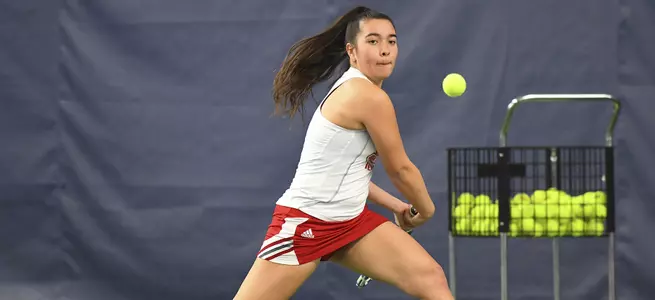 Women's Tennis Drops NEC Opener to Bryant Image