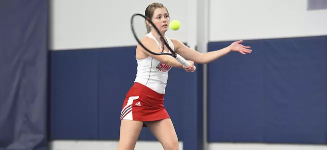 Women's Tennis Earns Fifth Victory of the Season With 4-3 Win Over Providence Image