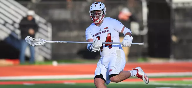 Slow Start Dooms Men's Lacrosse in 14-10 Loss at Mount St. Mary's Image