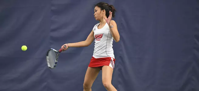Women's Tennis Drops Match to Seton Hall 6-1 Image
