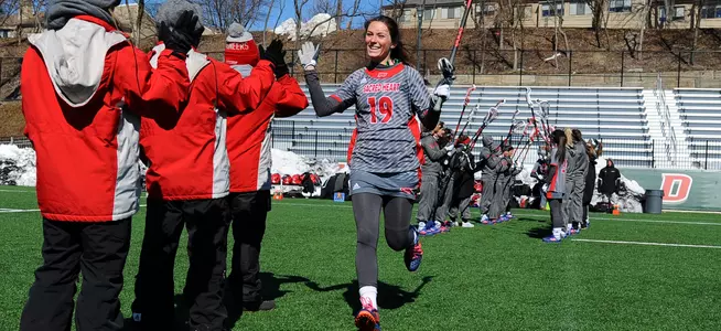 Women's Lacrosse Drops Road Game at Manhattan, 13-4 Image