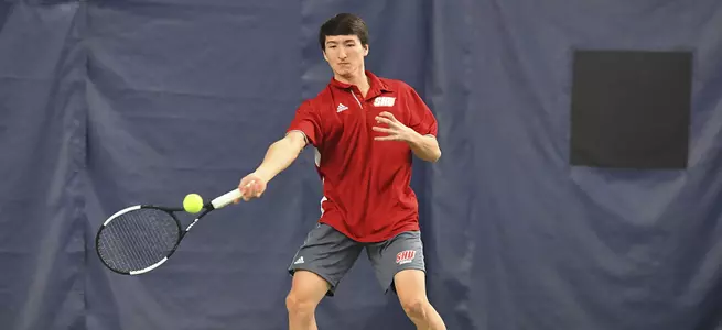 Men's Tennis Drops Match to Wagner to Conclude Regular Season Image