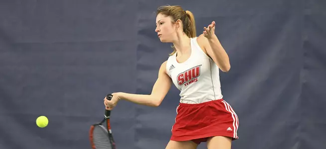 Women's Tennis Picks Up Third Straight NEC Victory With 6-1 Win Over Mount Saint Mary's Image