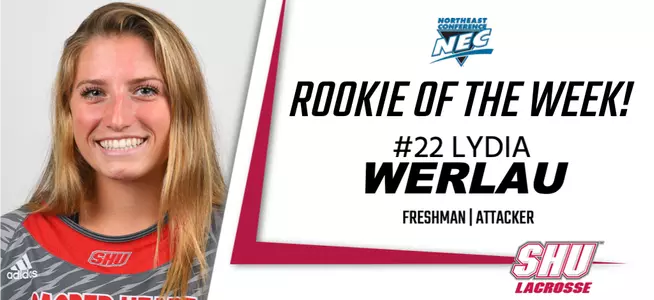 Lydia Werlau Earns Her Second NEC Rookie of the Week Honor Image