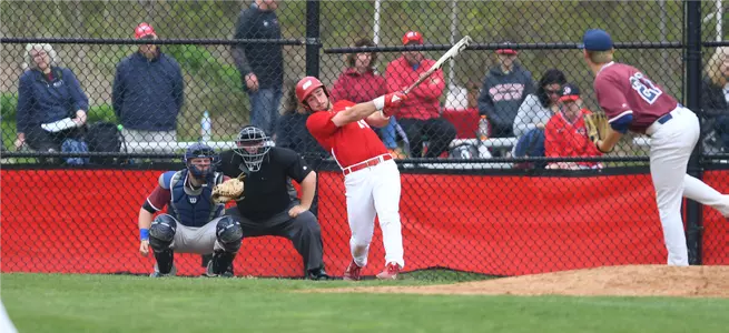 Baseball Splits Doubleheader at Mount St. Mary's Image
