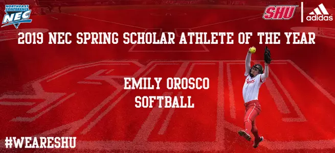 Orosco Tabbed NEC Spring Scholar Athlete of the Year Award Image