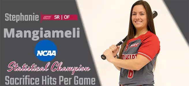Mangiameli Tabbed NCAA Statistical Champion in Sacrifice Hits Per Game Image