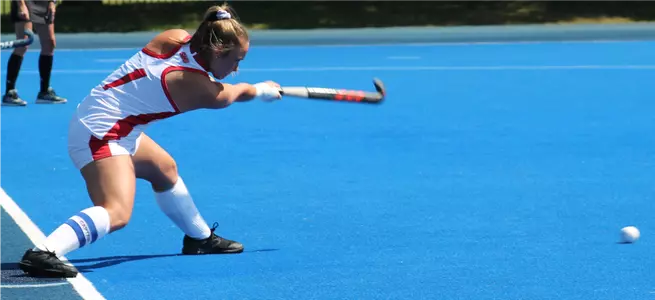 Kelly Tallies Career-High Three Defensive Saves in Field Hockey's 2-0 Loss vs. Holy Cross Image