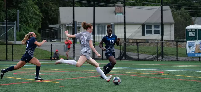 Late Goal by Azria Malloy Springs Women's Soccer to 1-0 Victory Over Saint Peter's Image
