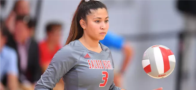 Women's Volleyball Falls to Army West Point in Straight Sets Image