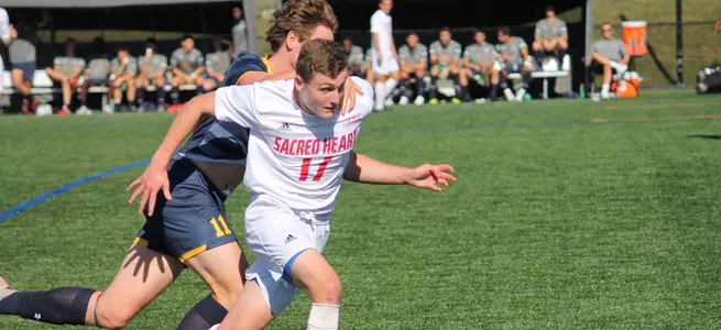 Men's Soccer Drops Northeast Conference Opener to Merrimack 2-0 Image