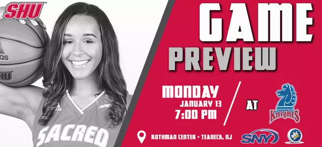 Women's Basketball Travels to FDU for Monday Night SNY NEC Contest Image