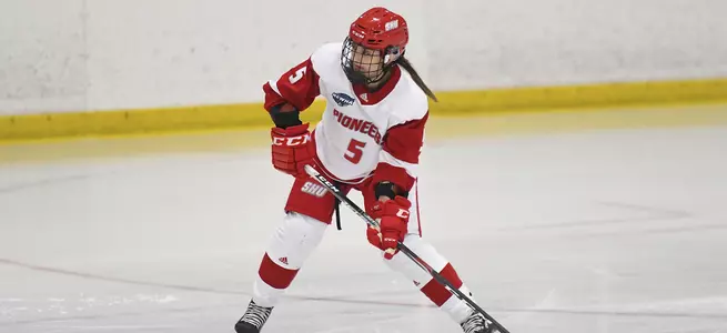 Women's Ice Hockey Skates By Post With 3-2 Win Image