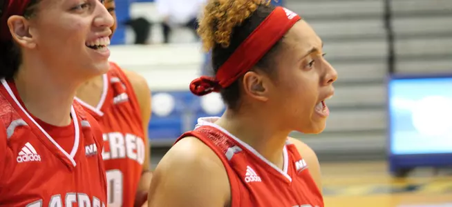 Jayla Davis Beats the Buzzer, Completing Comeback Win over CCSU Image