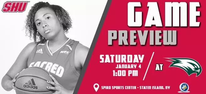 Women's Basketball Heads Back on the Road to Take on Wagner on Saturday Image