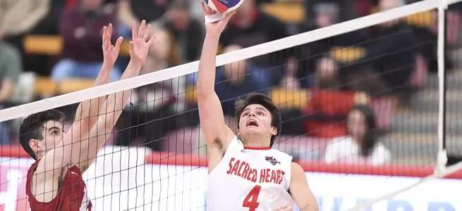 Men's Volleyball Falls 3-1 To Harvard Image