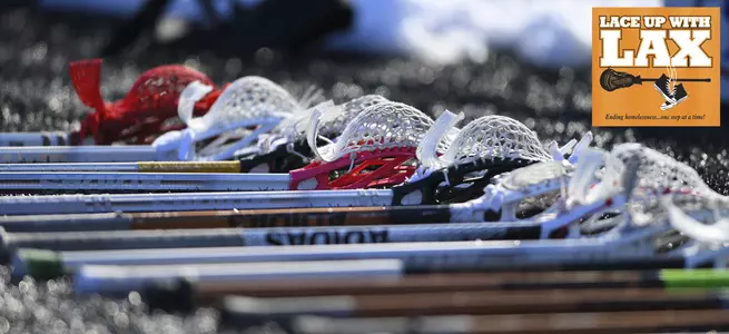 Men's Lacrosse Partners with Lace Up with LAX for 2020 Season Opener Image