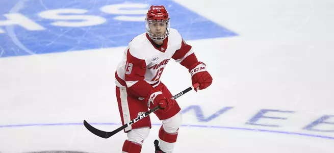 #20 Men's Ice Hockey Falls to AIC 6-2 Image