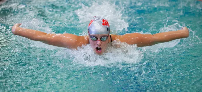 Swimming and Diving Concludes Regular Season With 155-144 Victory Over St. Francis Brooklyn Image