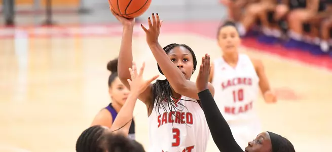 Women's Basketball Downed at Merrimack, 59-45 Image