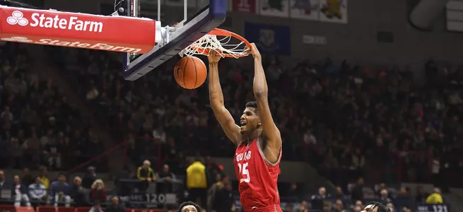 Men's Basketball Falls 64-57 At Merrimack Image