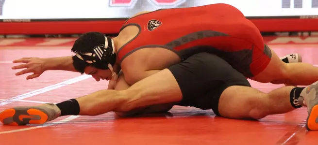 Wrestling Splits Dual Matches Against LIU and Hofstra Image