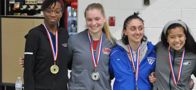 Ashley Cherry, Sophie Witek Star for Women's Fencing at NEIFC Championships Image