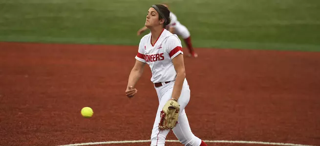 Softball Splits Final Games in Norfolk Image