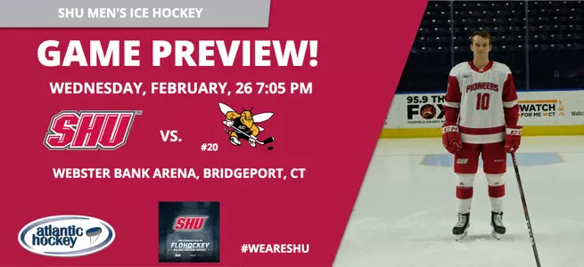 Men's Ice Hockey Wraps Up Regular Season Against AIC Wednesday Image