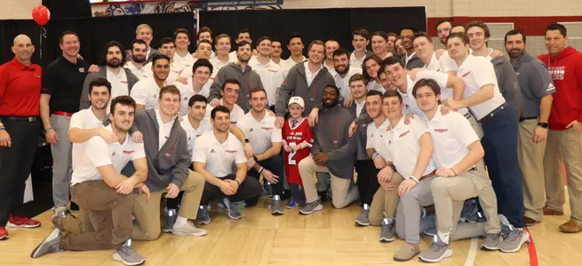 Men's Lacrosse Inks Colton Johnston, at Team IMPACT Signing Day Image