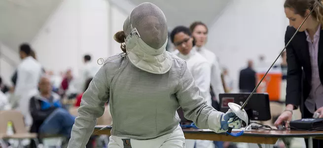 Women's Fencing Falls to Yale Image