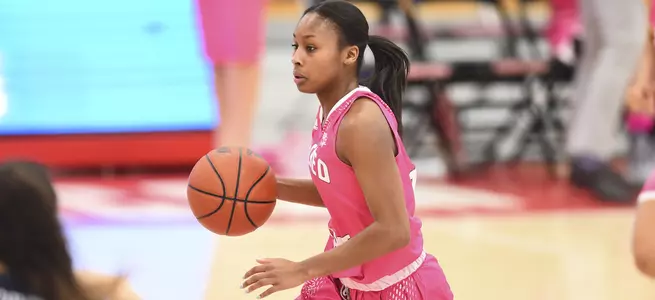 Women's Basketball Suffers Home Loss to League-Leading Robert Morris Image