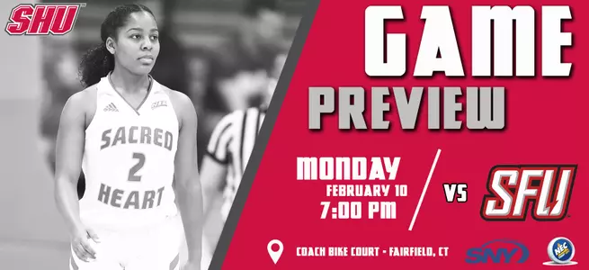 Women's Basketball Finishes Homestand Monday Night Against Saint Francis U on SNY Image